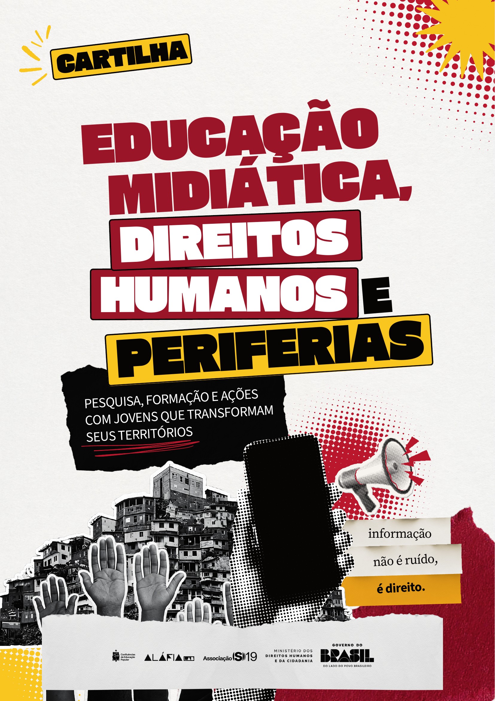 Capa da Cartilha de Educação Midiática